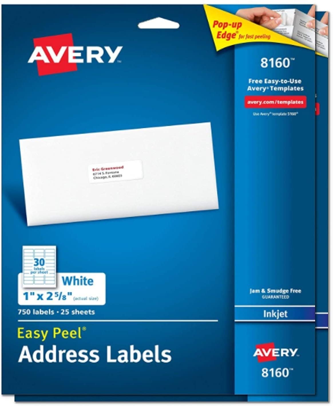 avery labels 5160 template for mac